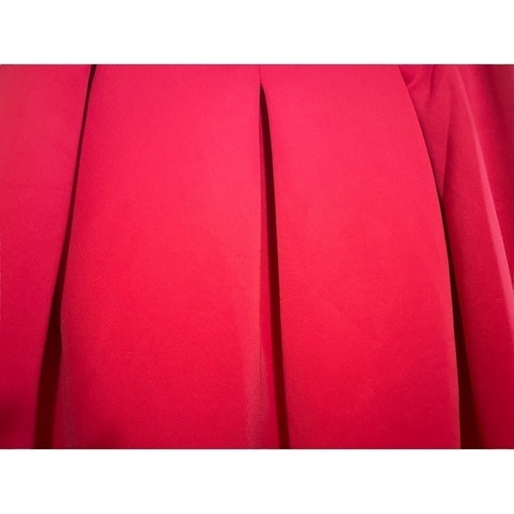 Chelsea & Theodore Hot Pink Pleated Skirt Size 14 - Picture 2 of 3